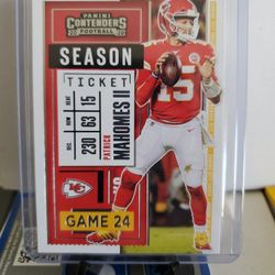 Cheifs Patrick Mahomes Card