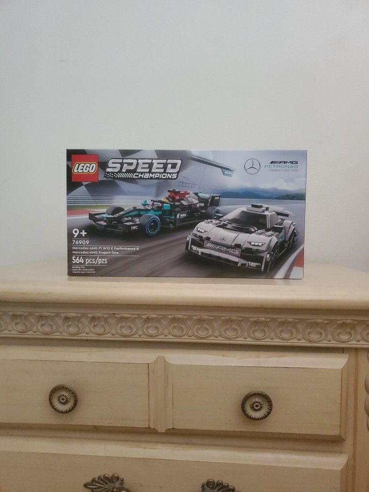 Lego Speed Champions Mercedes-amg F1 W12 E Performance & Mercedes- Amg Project One 76909