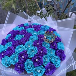 Ribbon Bouquet Flowers