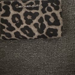 Michael Kors Leopard Print Wallet
