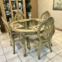Solid Wood Dinning Set $200.
