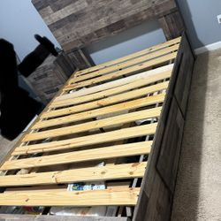 Full Size Bed Set - Dresser-Nighstand-Mirror