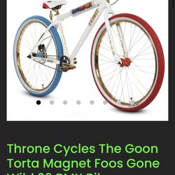 Throne x Foos Gone Wild Bike 29”