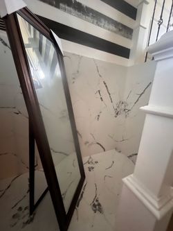 ‼️NEW Full-length FLOOR MIRROR with an integrated easel back-stand  / Easel-backed dressing mirror ‼️ PLEASE, CHECK MY OTHER LISTINGS AND FOLLOW