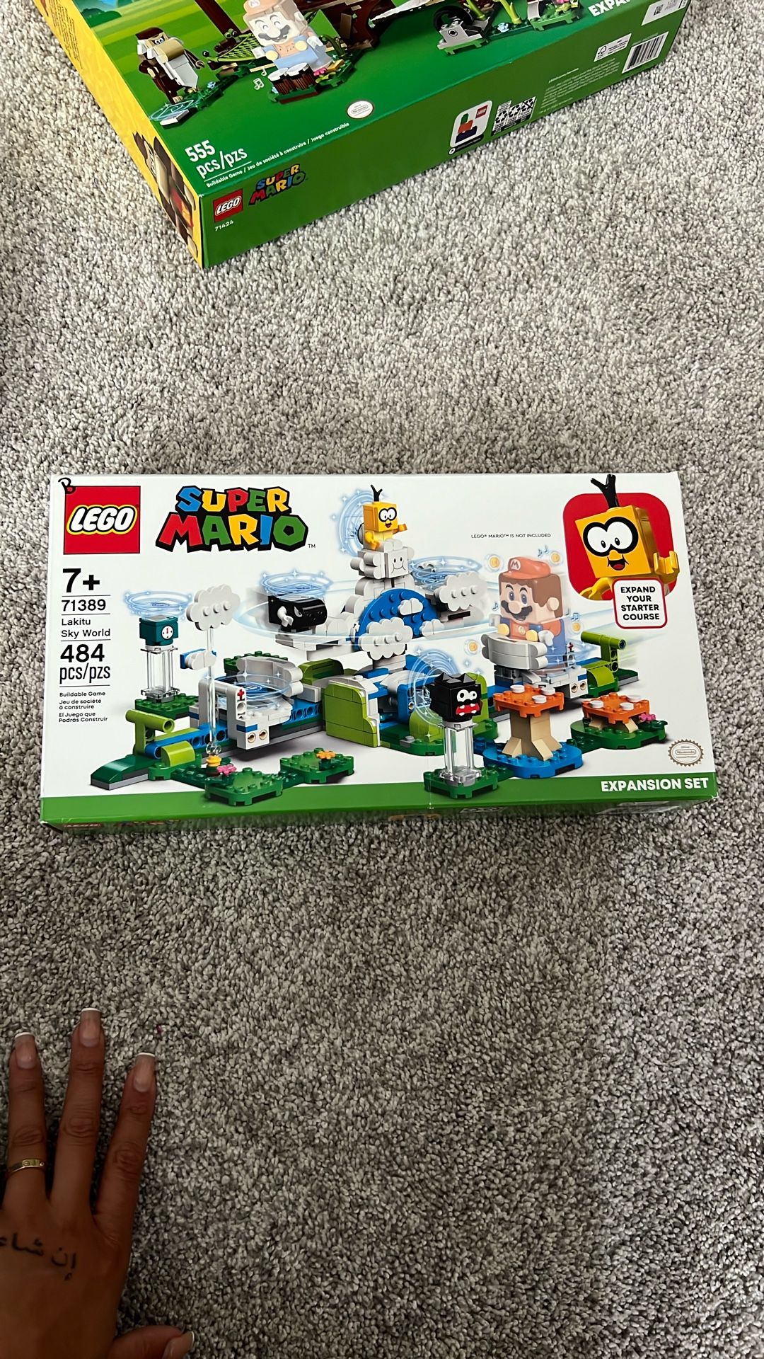 Super Mario Lego Set Lakota Sky World