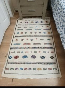 Handwoven Moroccan Kilim Rug