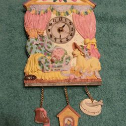 Child's Fairytale Musical Wall Clock