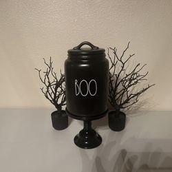 Rae Dunn Extra Large Boo Canister