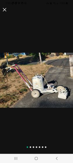 Pioneer Parking Lot Line Striper CO2 Powered. Pioneer Athletics BS1400