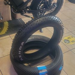 Electric Bike Tires Brand New  Only  $55 Each   Size 20x4 They Reinforce Layer  To Prevent Flats. 