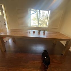 Moving Sale!Restoration Hardware Oak Farmhouse Table