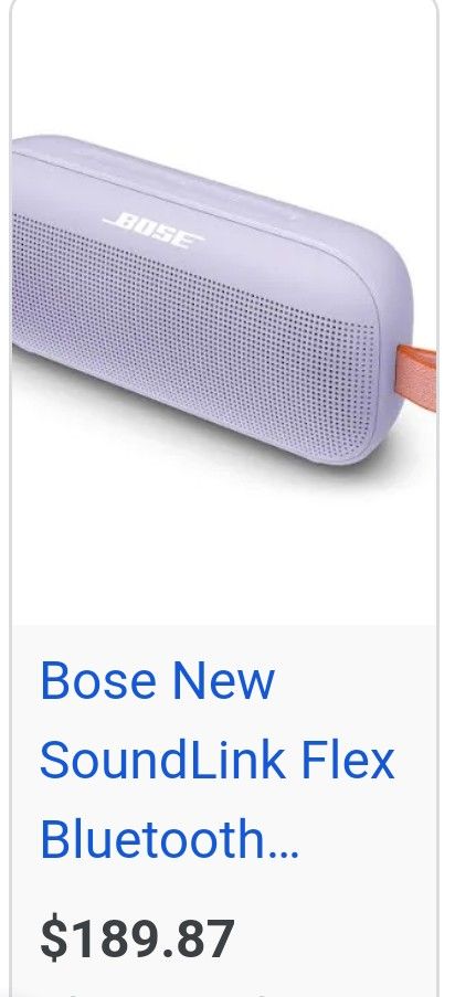 Bose Sound Link Flex