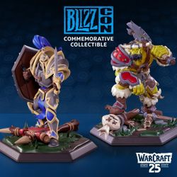 Warcraft Legends Alliance Footman & Orc Grunt Figure Set