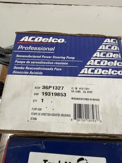 2002 Chevrolet 5.7 Power Steering Pump, And 2008 And Up Fuel Pump Complete, CV Axle