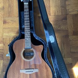 Ibanez AE295-LGS Acoustic-Electric Guitar 6-String Brown Grand Auditorium