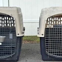 2 Large 40” Crates