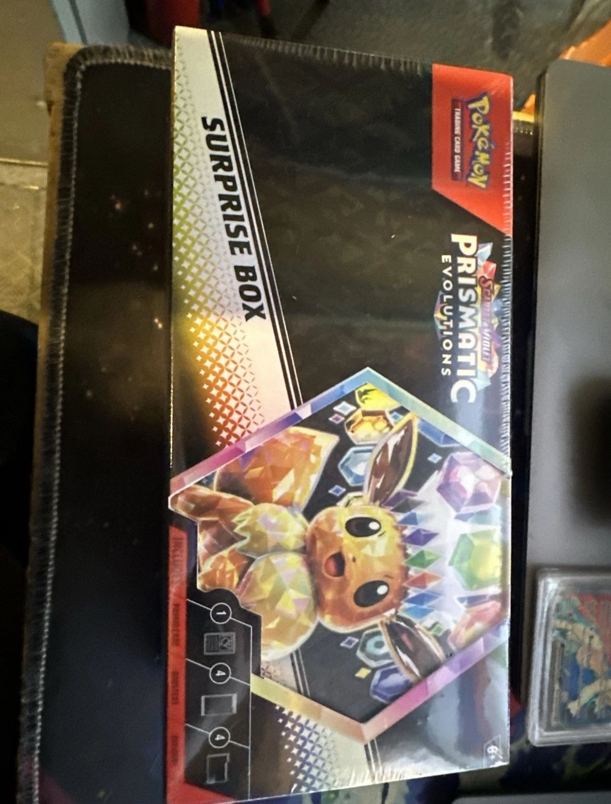 Pokemon TCG Scarlet & Violet Prismatic Evolutions Surprise BOx