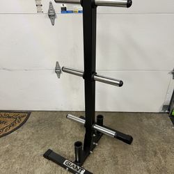 Giant Lifting Weight Trees Plate Storage 