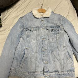 Denim Sherpa Jacket 