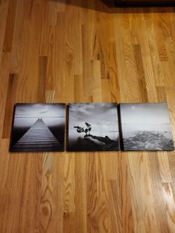 3 canvas Pictures