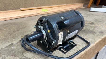 3/4 HP, 3450 RPM Motor, 5/8” Shaft