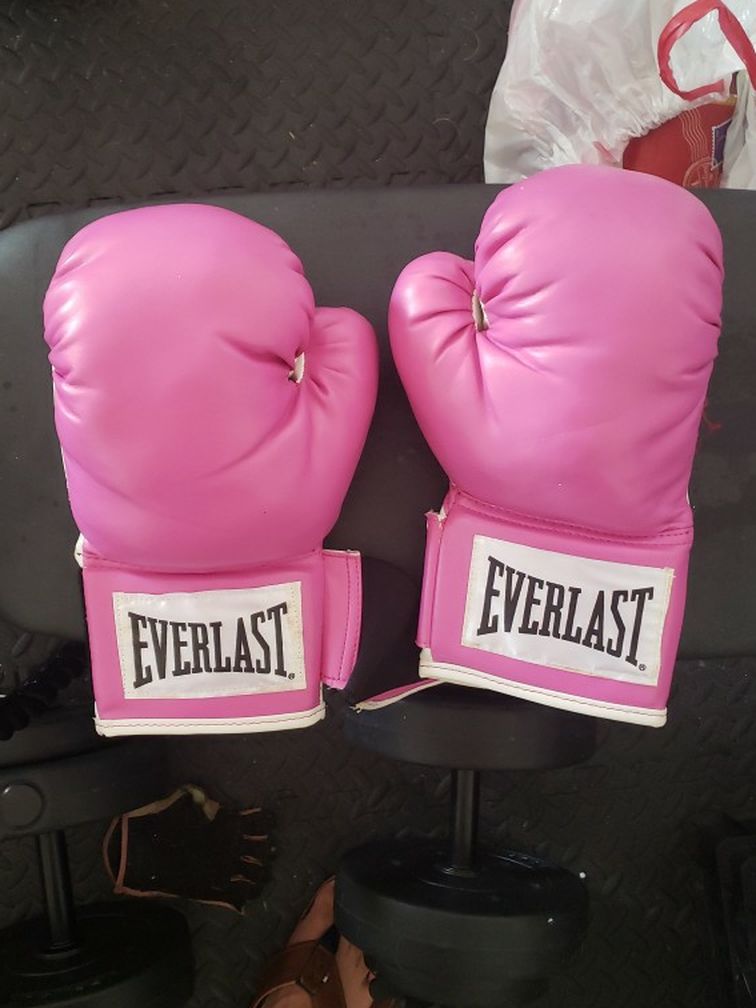 Everlast Pink Boxing Gloves