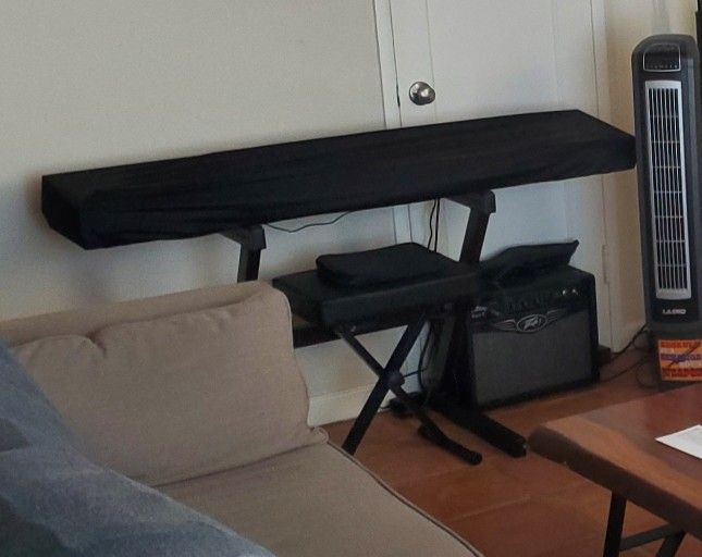 Roland JUNO DS-88 Keyboard, Stand, Bench & Cover