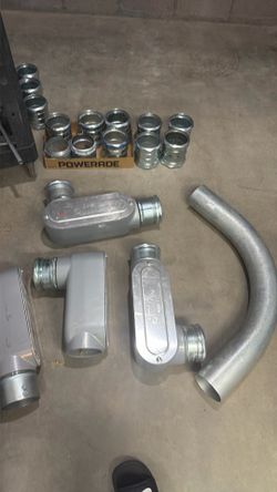 4 inch emt couplings and connectors