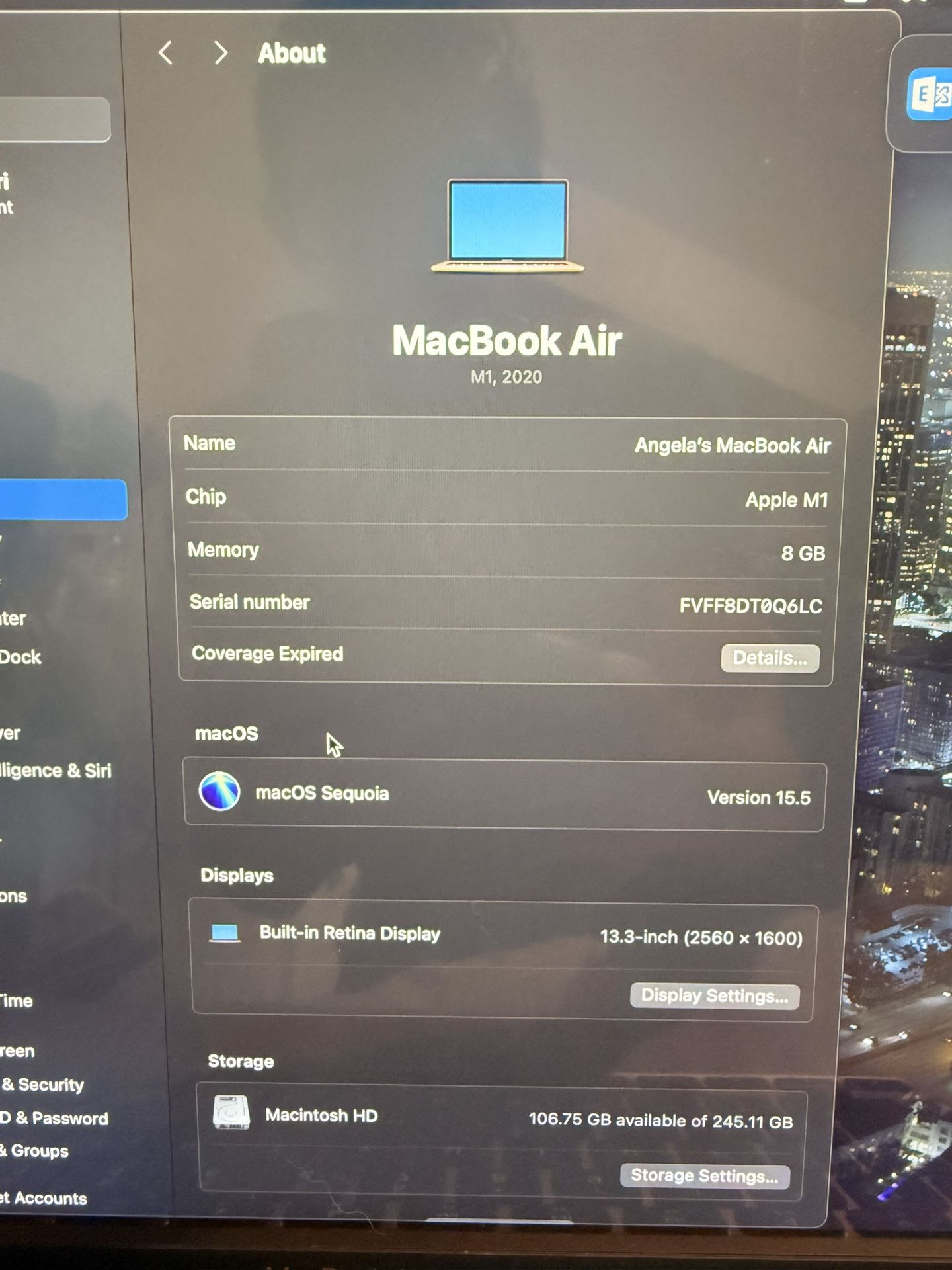 MacBook Air Gold (2020)