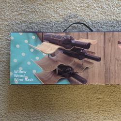 Willow Wood Wine Rack