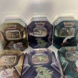 Pokémon Triple Whammy Tins