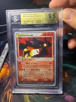Typhlosion ex Ex Sandstorm BGS 9.5 *POP 14*