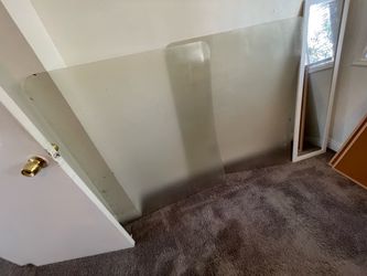 2 Large Floor Protectors (good for rolling chairs)