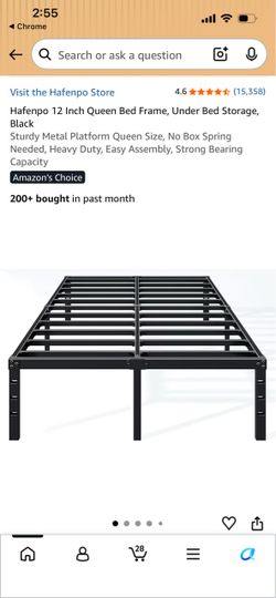 Brand new Zinus mattress $80 and full metal bed frame $40