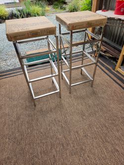 Chrome shelves