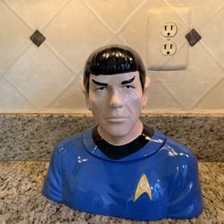 Star Trek Mr. Spock Cookie Jar