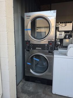 Laundromat Dryers And Top Loaders