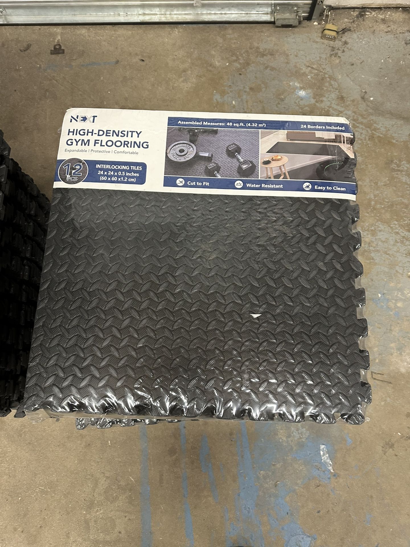Next High Density Foam Gym Flooring 600 Sqft 