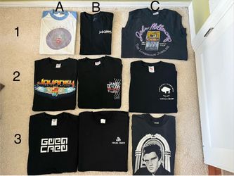 Concert T-shirts