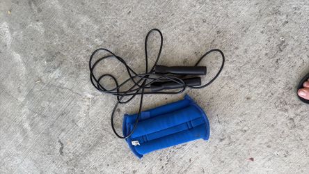 Yoga Mat + Heavy Duty Jump Rope + Ankle Weights