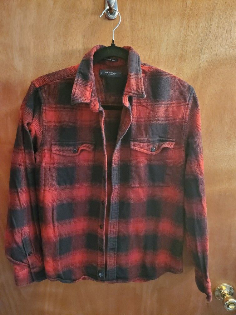 Lucky Brand Women's Classic Fit Plaid Shirt