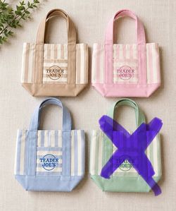 Trader Joe’s tote bags    🔥🔥🔥🔥🔥🔥