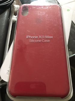 Apple IPhone X s Max Silicone Case