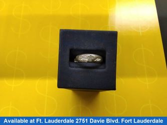 Women's Ring - Anniversary - Silver 3 grams Size 7