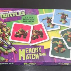 Nickelodeon ™️ TEENAGE MUTANT NINJA TURTLES MEMORY MATCH GAME!!!