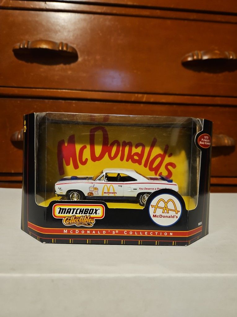 1999 McDonald's Matchbox Collectibles 1970 Plymouth Road Runner
