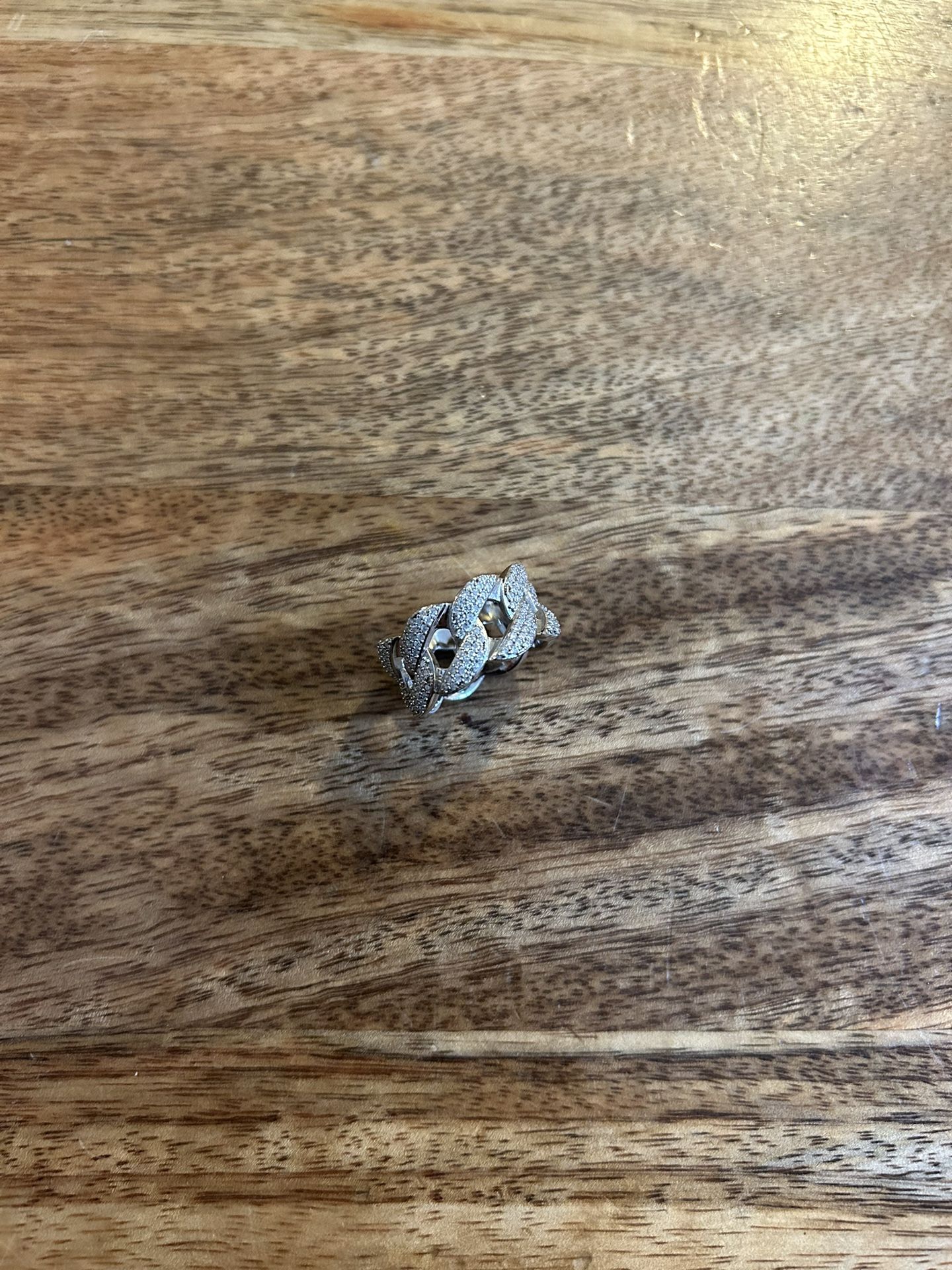 Vvs Eternity Cuban Ring 