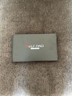 Self-find mirror with LED lights