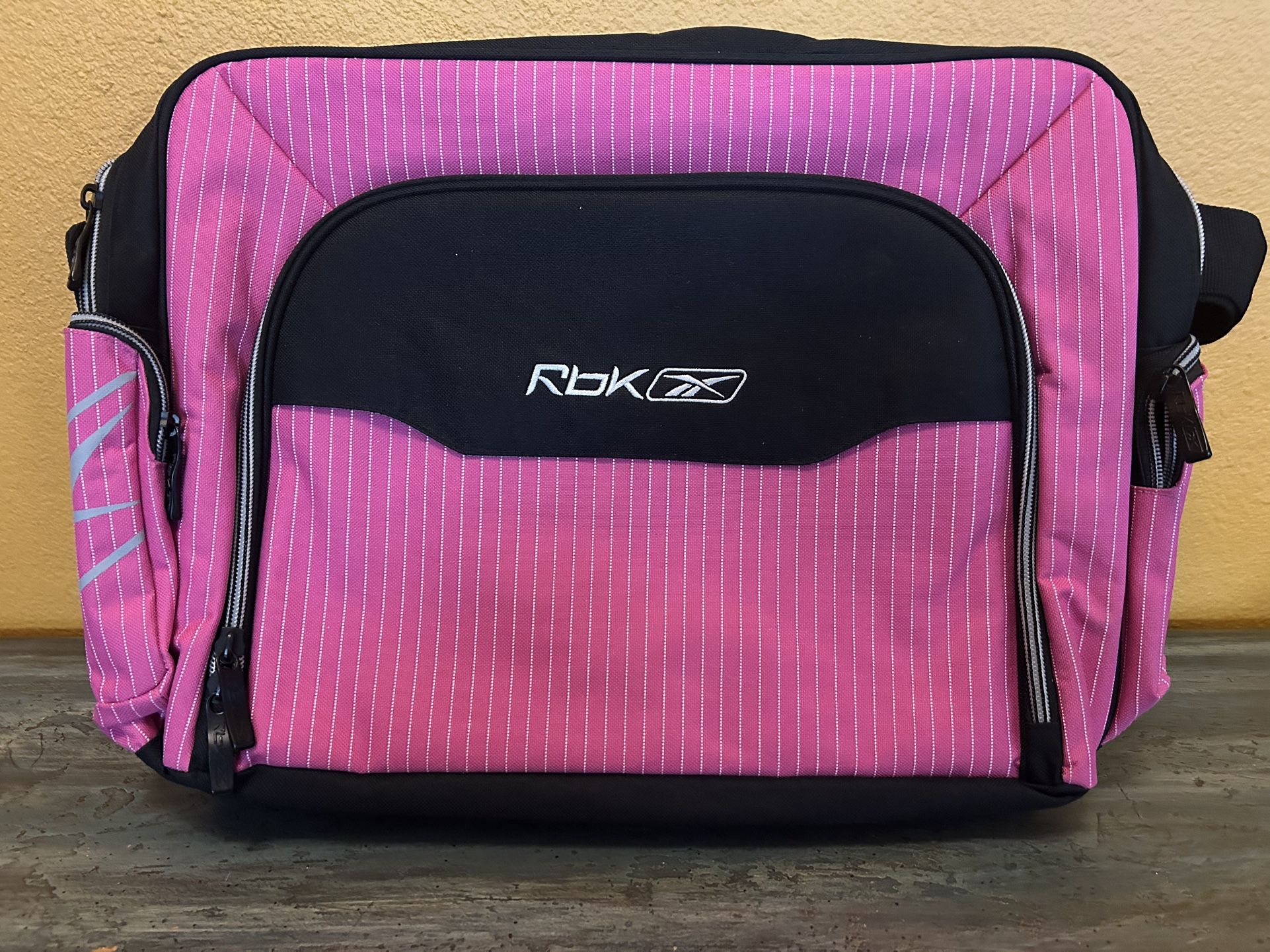New Reebok RBK Pink Laptop Bag. Nice quality.