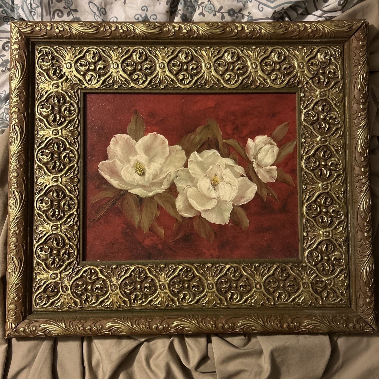 C. Cook Original Oil Painting. Signed 20th Century